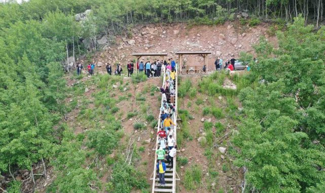 Doğaseverlerin gözde mekanı Ortaseki Ormanları