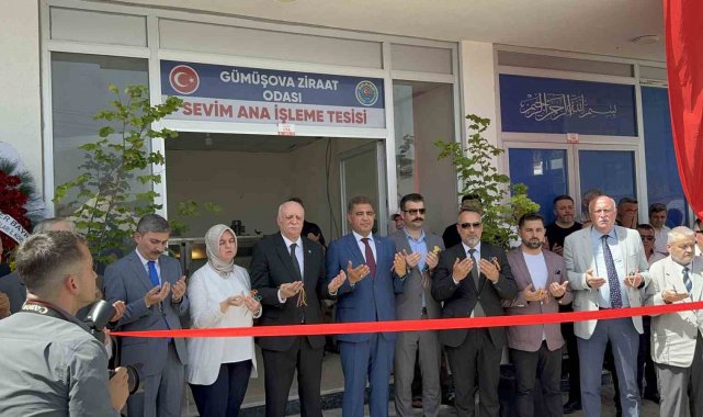 Düzce'de fındık işleme tesisi açıldı