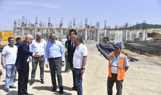 Edirne Valisi Yunus Sezer, Keşan'da yatırımları inceledi