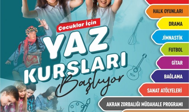 Efeler Belediyesi yaz kursları başlıyor
