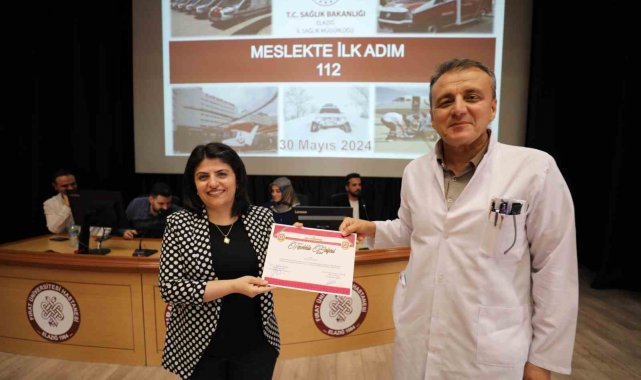 Elazığ'da 'Meslekte İlk Adım 112' paneli düzenlendi