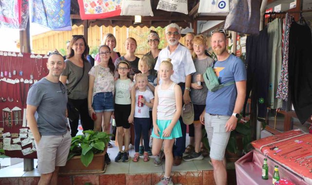 Erzincan'ın Kemaliye ilçesi Amerikalı turistleri ağırladı