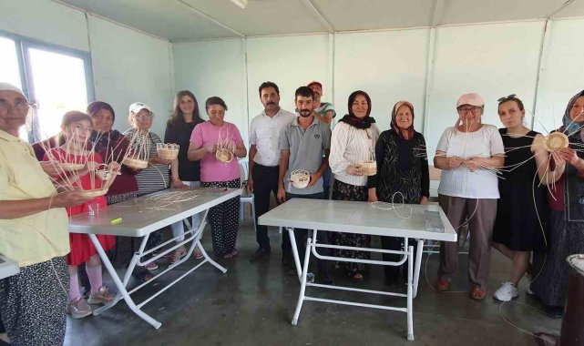 Frig Vadisi Ekolojik Köy projesi, Hasır Örme Kursu ile kültürel mirası canlandırıyor