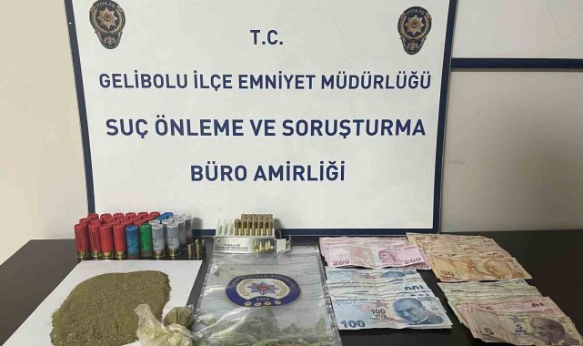 Gelibolu'da uyuşturucu operasyonu