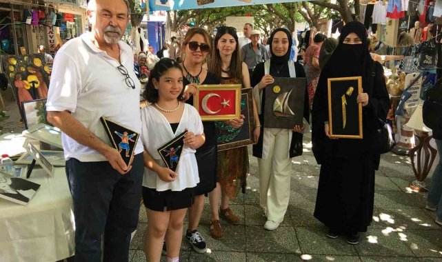 İncirliova'da kursiyerler emeklerini sergiledi