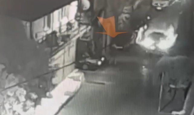 İzmir'deki intikam cinayeti kamerada