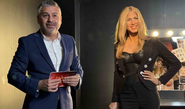 Jennifer Aniston'un bal mumu figürü Madame Tussauds İstanbul'da açıldı