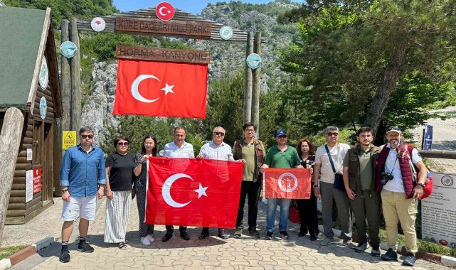 Kastamonu'yu gelen Kazakistan heyeti, Horma Kanyonuna ve cam terasa hayran kaldı