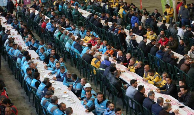 Kocasinan'da işçilerin ikramiye sevinci