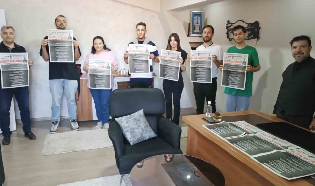 Kütahya'da 54 yıllık gazete sayfasını kararttı
