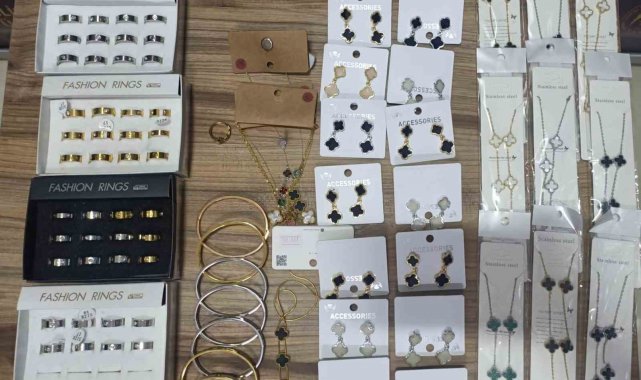 Manisa'da 6 işyerinde taklit ürün ele geçirildi