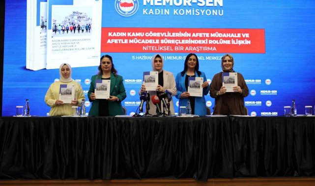 Memur-Sen Kadın Komisyonu'ndan kamu görevlilerinin afetle mücadele araştırması