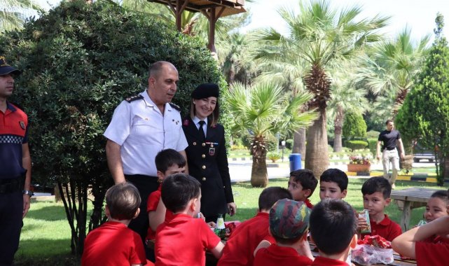 Minik öğrencilere jandarma tanıtıldı
