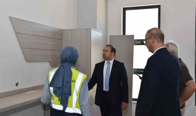 Müdür Şenkul, Şehir Hastanesi'nde inceleme yaptı