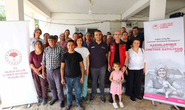 Muğlalı kadınlar koyunları ile üretime katılıyor