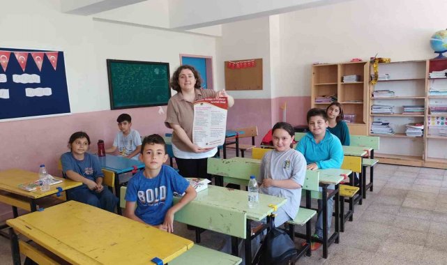 Öğrencilere KKKA eğitimi verildi