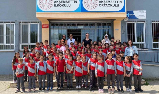 Öğrencilerle fiziksel aktiviteler yapıldı