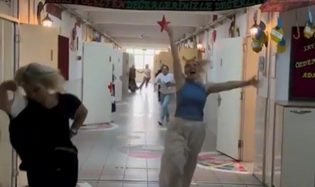Öğretmenlerin karne sevinci gülümsetti