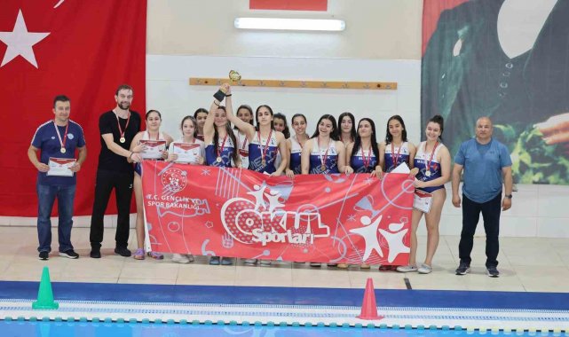 Okul Sporları Sutopu Gençler Türkiye Birinciliği Manisa'da yapıldı