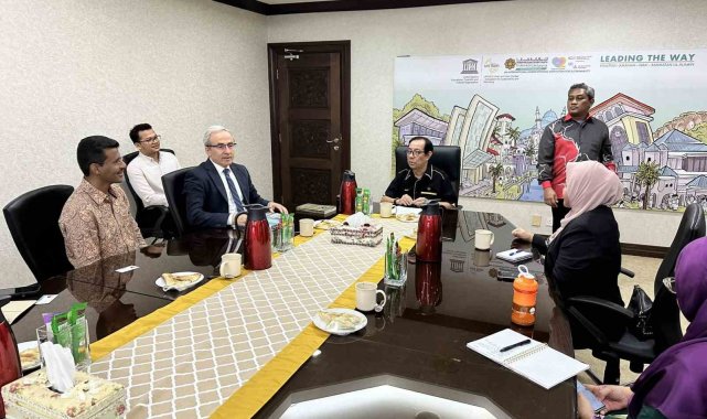 Rektör Demir'den GİBTÜ'nün uluslararası vizyonunu güçlendiren temaslar