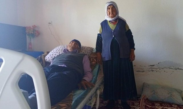 Sadi Dede hasta yatağına kavuştu