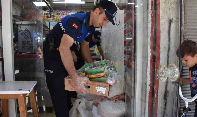 Şahinbey Belediyesi zabıta ekipleri vatandaşın sağlığı için çalışıyor