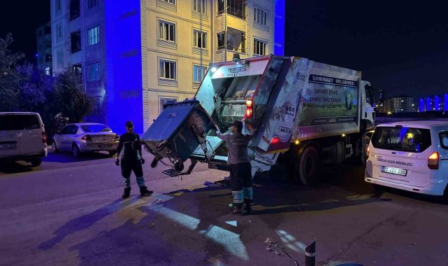 Şahinbey'de temizlik işleri ekipleri, bayram boyunca görev başındaydı