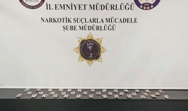 Samsun'da narkotik uygulaması: 25 kişi yakalandı