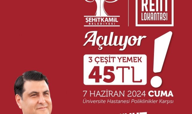 Şehitkamil ilk kent lokantasını açıyor