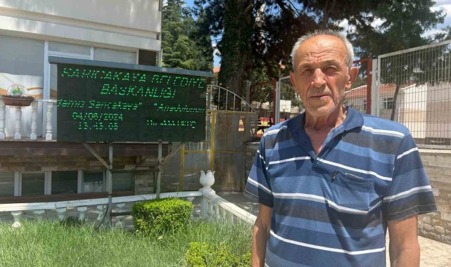 Sıcak hava Sarıcakaya'da hayatı durma noktasına getirdi