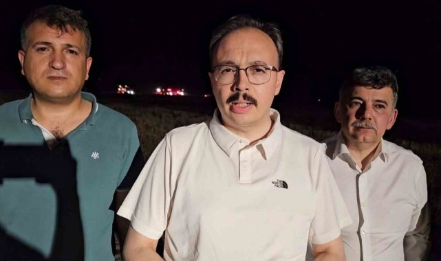 Siirt Valisi Kızılkaya: "Yangın kısa sürede kontrol altına alınmış ve soğutma çalışmaları başlamıştır"