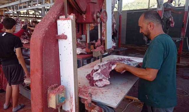 Söke'de kurban kesim yerleri denetlendi
