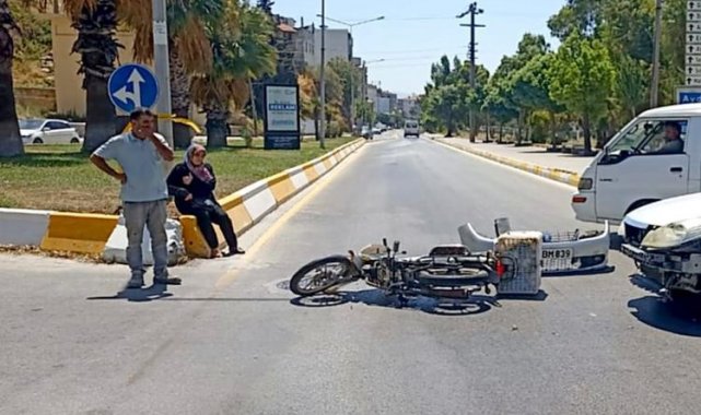 Söke'de trafik kazası: 2 yaralı