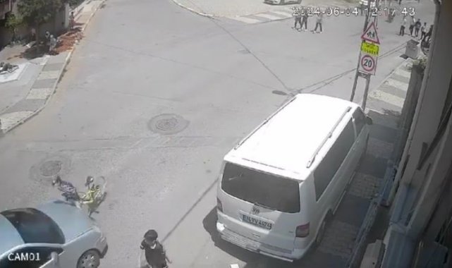 Sultanbeyli'de feci kaza: Otomobil bisikletli çocuğa çarptı