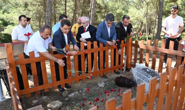 Tabip Binbaşı Mehmet İsmail Bey Kabri Başında Anıldı