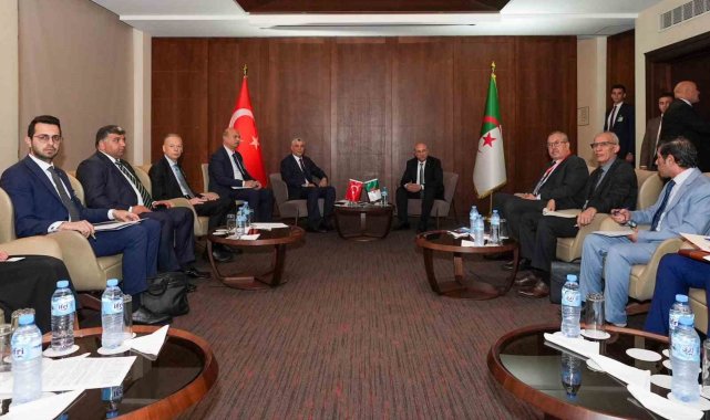 Ticaret Bakanı Bolat, Tunuslu Bakan Chiboub ile görüştü