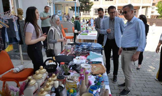 Türkeli'de Geri Dönüşüm Sergisi