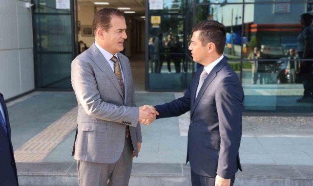 Vali Akbıyık, Başkan Ünlü ile görüştü