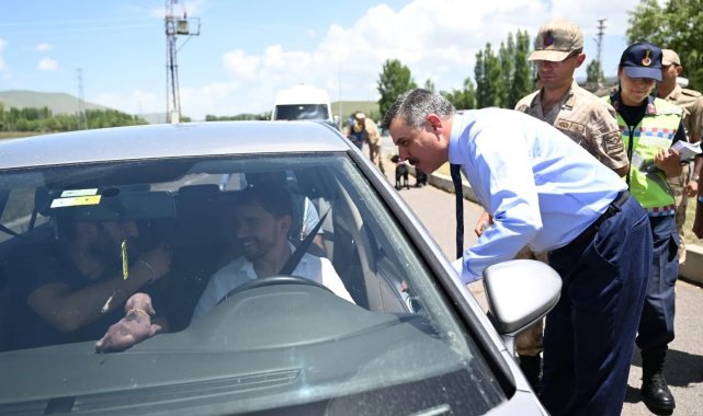 Vali Çiftçi, uygulama noktalarını denetledi