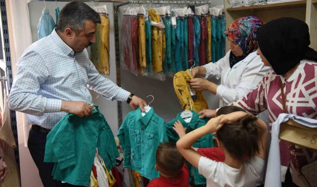 Yıldırım'da 500 ihtiyaç sahip çocuğa yardım