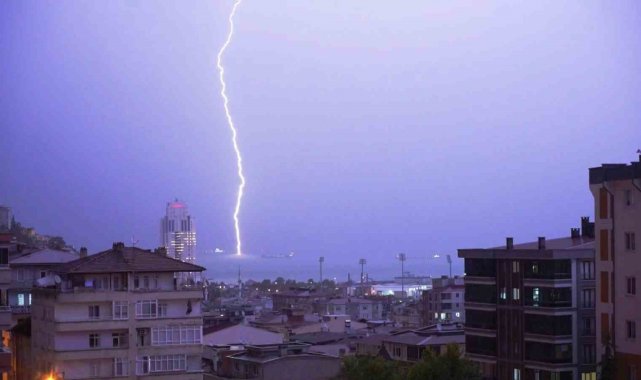 AFAD'dan Samsun için 'çok kuvvetli yağış' uyarısı