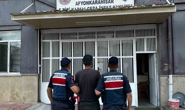 Afyonkarahisar'da uyuşturucu suçundan aranan şahıs yakalandı