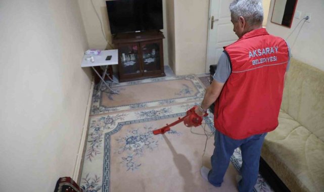 Aksaray Belediyesi 6 ayda bin 141 vatandaşın bakım ve temizliğini yaptı
