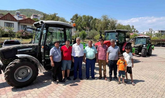 Anamur'da üreticilere destek