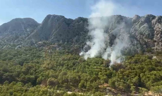 Antalya'daki orman yangını kontrol altına alındı