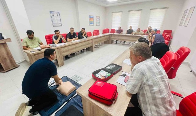 Arama kurtarma ekibine ilk yardım eğitimi