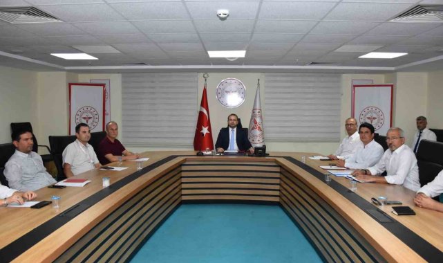 Aydın'da ilçelerdeki sağlık çalışmaları değerlendirildi