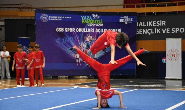 Balıkesir'de Sporun geleceği spor okulları ile başlıyor