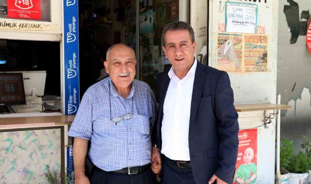 Başkan Yetişkin mahalle ziyaretlerini sürdürüyor