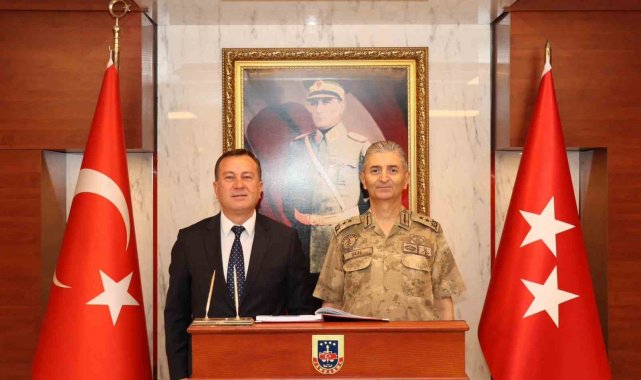 Belediye Başkanı Doğan'dan Tümgeneral Şen'e ziyaret